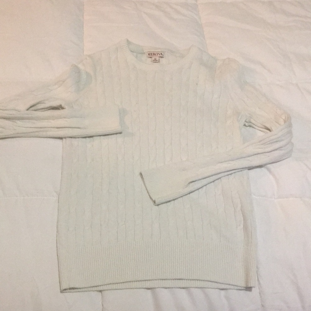 White sweater